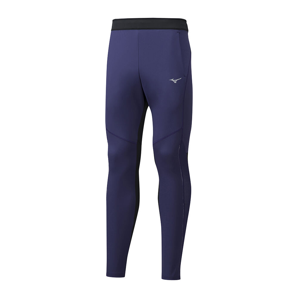 Mizuno Hineri Hybrid BT Férfi Leggings MélyLila KLT513029